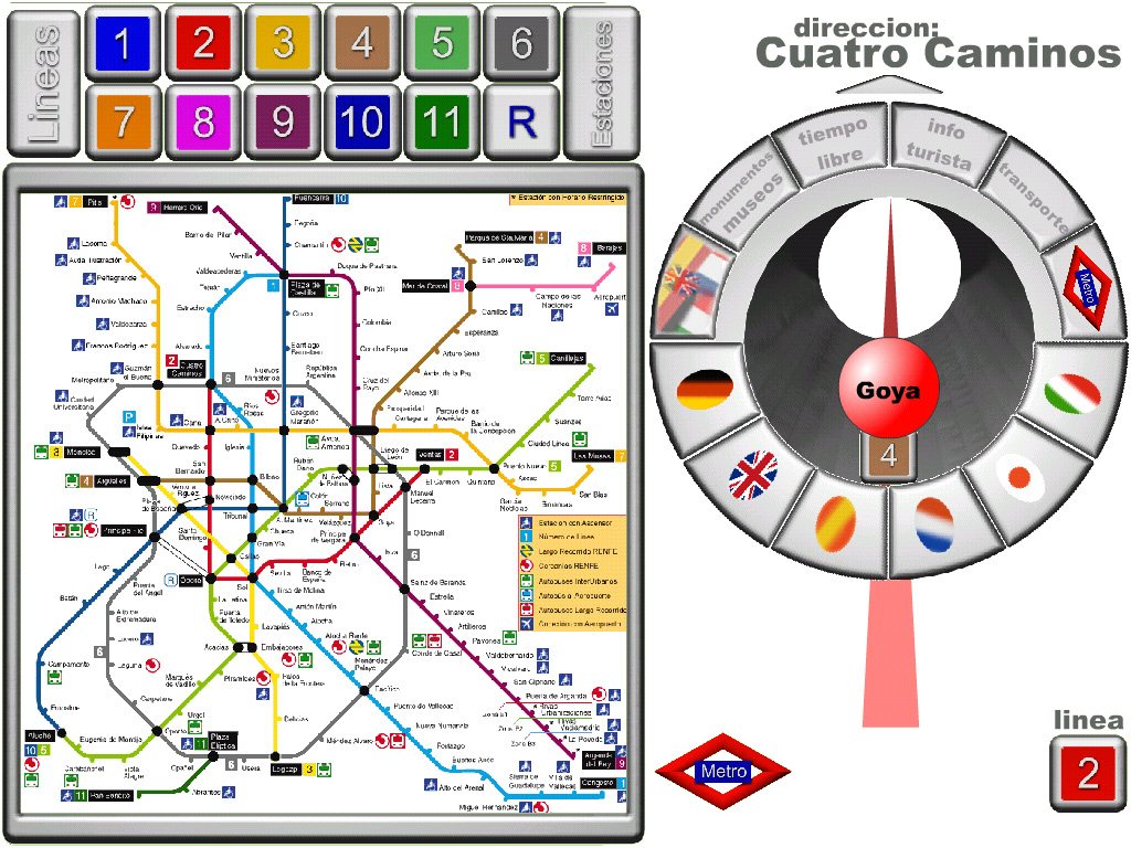 IED metro Madrid