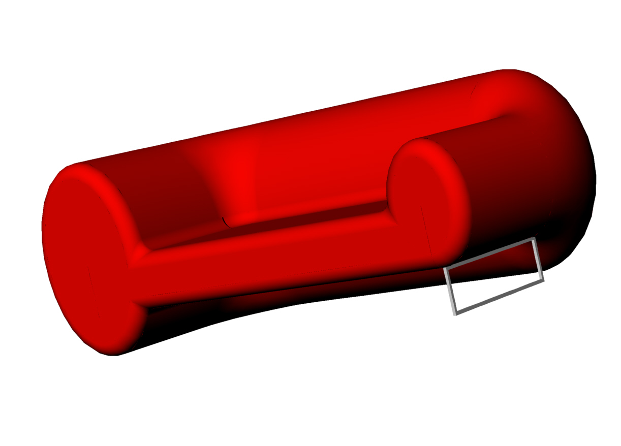 asimmetric sofa